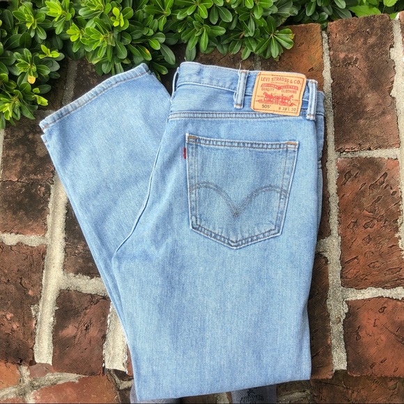 Levi's 505 straight fit jeans size 38/30 - Picture 6 of 7